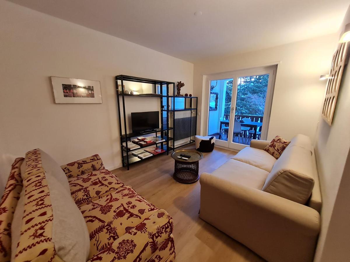 Sankt Moritz Dorf Charme Apartment Dış mekan fotoğraf